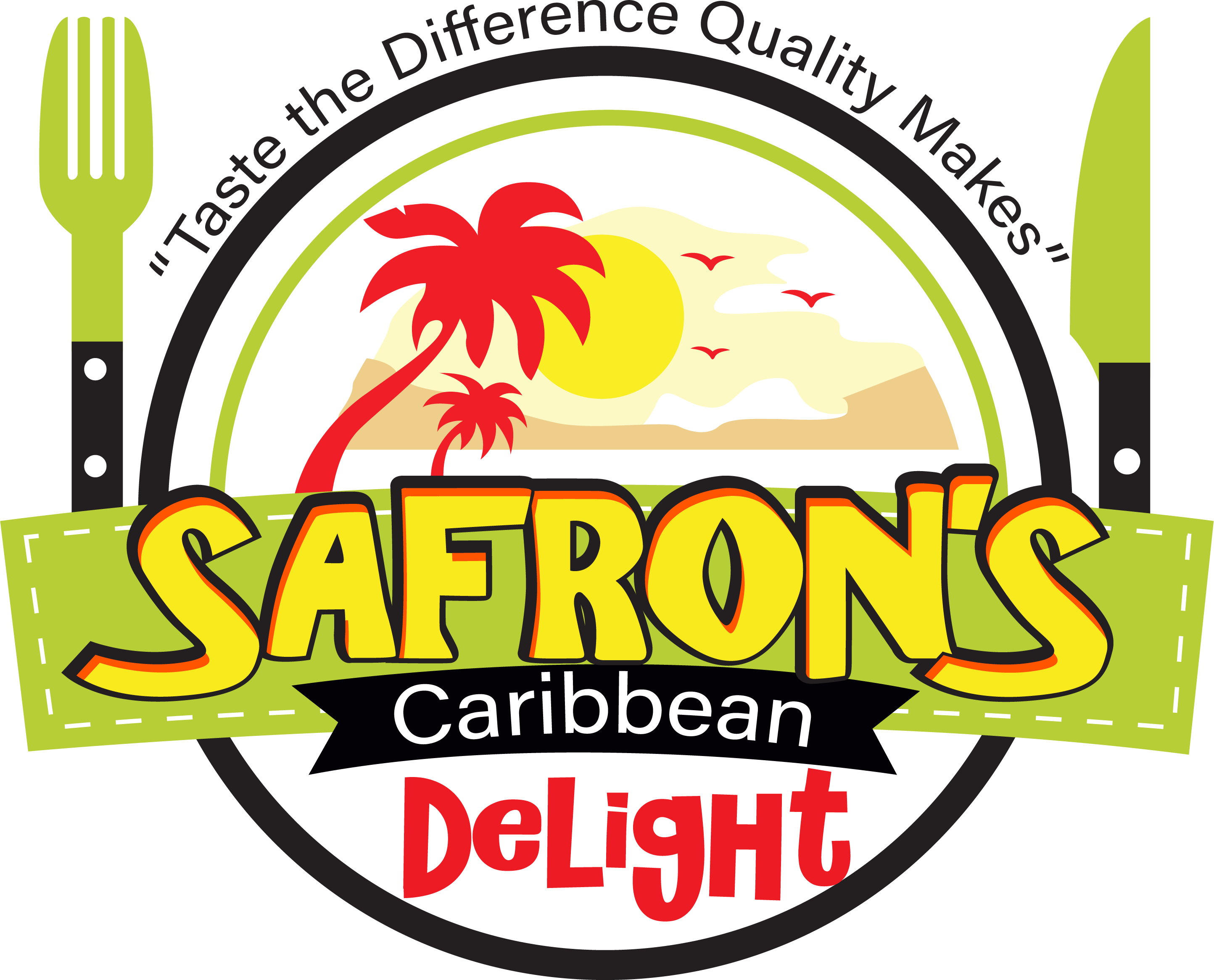 Safron’s Caribbean Delight Logo